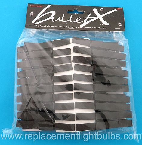 Bullet-X Black Clips 40 Count Pack