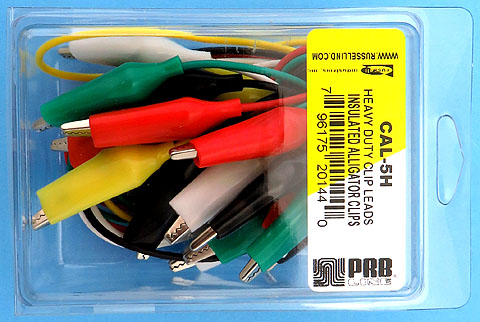 Heavy Duty Clip Leads Insulated Alligator Clips
