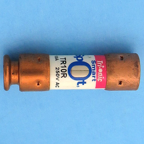 Tri-Onic Smart Spot TR10R 10A 250V AC Fuse