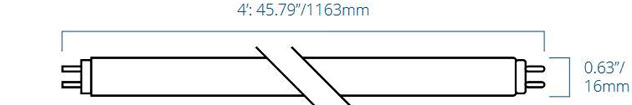 Eiko LED25WT5HO/46/850-G8DR Graphic