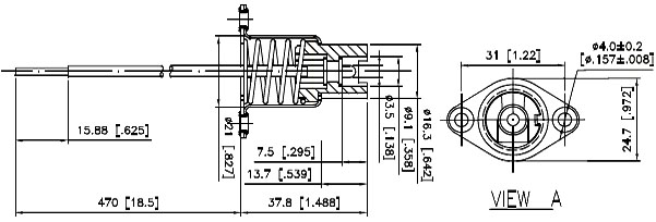 Graphic K66 Rear Flange