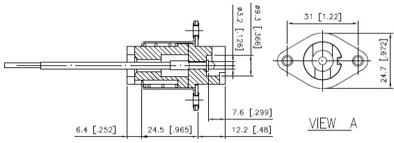 KS K66 3000W 600V 5kV Lamp Socket Graphic