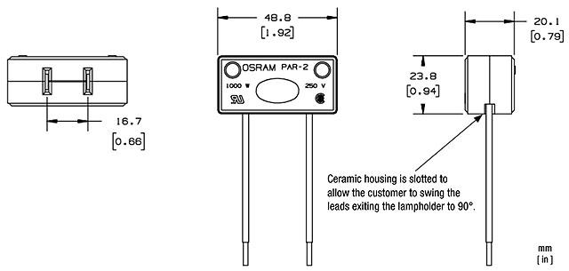 PAR-2 SYL 250V 1000W Graphic