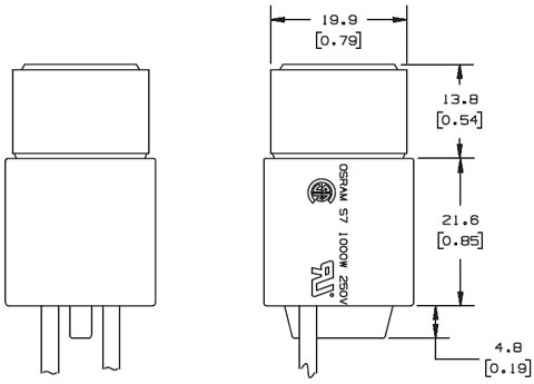 Sylvania S7 Socket Graphic