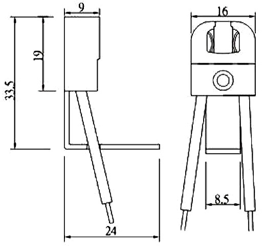 T501 Lampholder Graphic