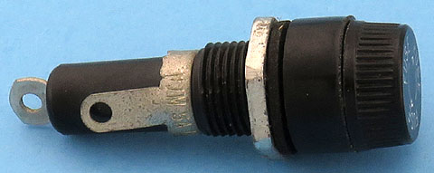 HJM 5A 125V Panel Mount Fuse Holder