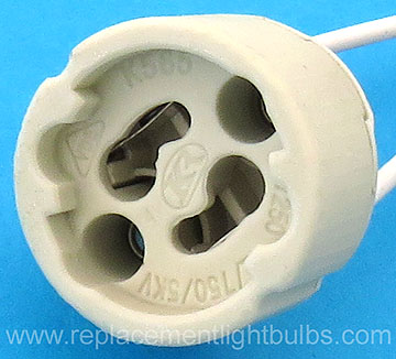 Kang Rong K565 GX10 KR 2/750 5kV T250 VDE 600V 1500W Lamp Socket