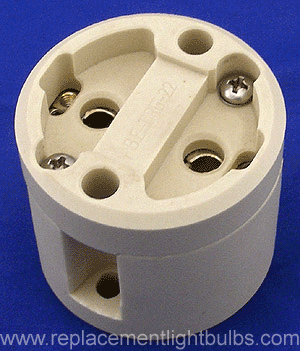 QRG-22 G22 Medium Bi-Post Lamp Socket