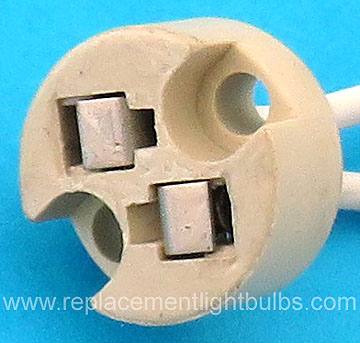 QRX-T G4, GX5.3, GU5.3, G6.35 GY6.35, GZ6.35 24V 6A 50W Bi-Pin Lamp Socket