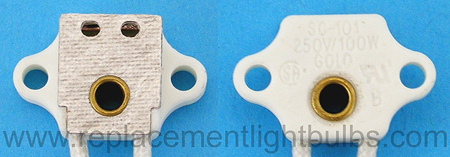 Golo SC-101 G4 GX5.3 GU5.3 G6.35 2-Pin 24V 100W Lamp Socket