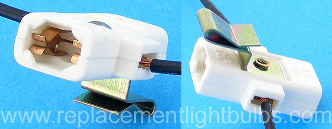 WB-4460XSUN KS WB Double Wedge Base Lamp Socket Lampholder