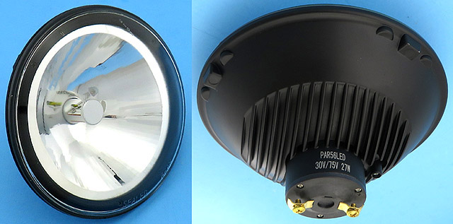 LED PAR56 30V to 75V Replaces 200PAR56-30V 350PAR56-75V Spot Locomotive Train Lamp