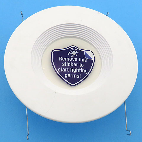 Sylvania LEDRT569SC3700LS 9W 5 Inch and 6 Inch Downlight Germ Killing LED Fixture